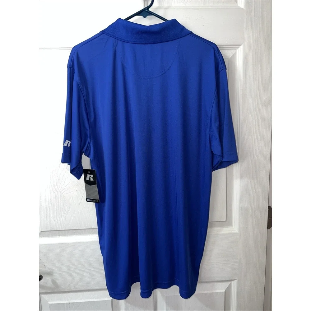 Russell Polo Shirt University of Florida Gators Logo Men XL 46-48 NCAA Polyester